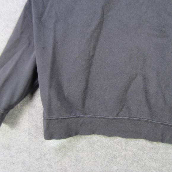 The North Face Hoodie Sweatshirt Mens XL Black Half Dome Logo Fleece Pullover - Picture 9 of 11